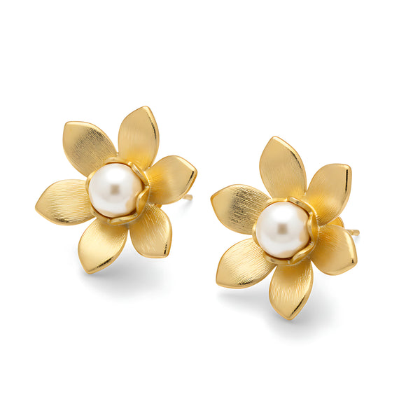 Golden Bloom Earrings