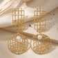 Lattice Pearl Earrings