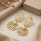 Lattice Pearl Earrings