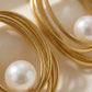 Orbit Pearl Earrings