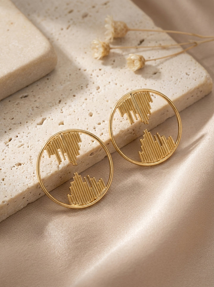 Echo Wave Earrings