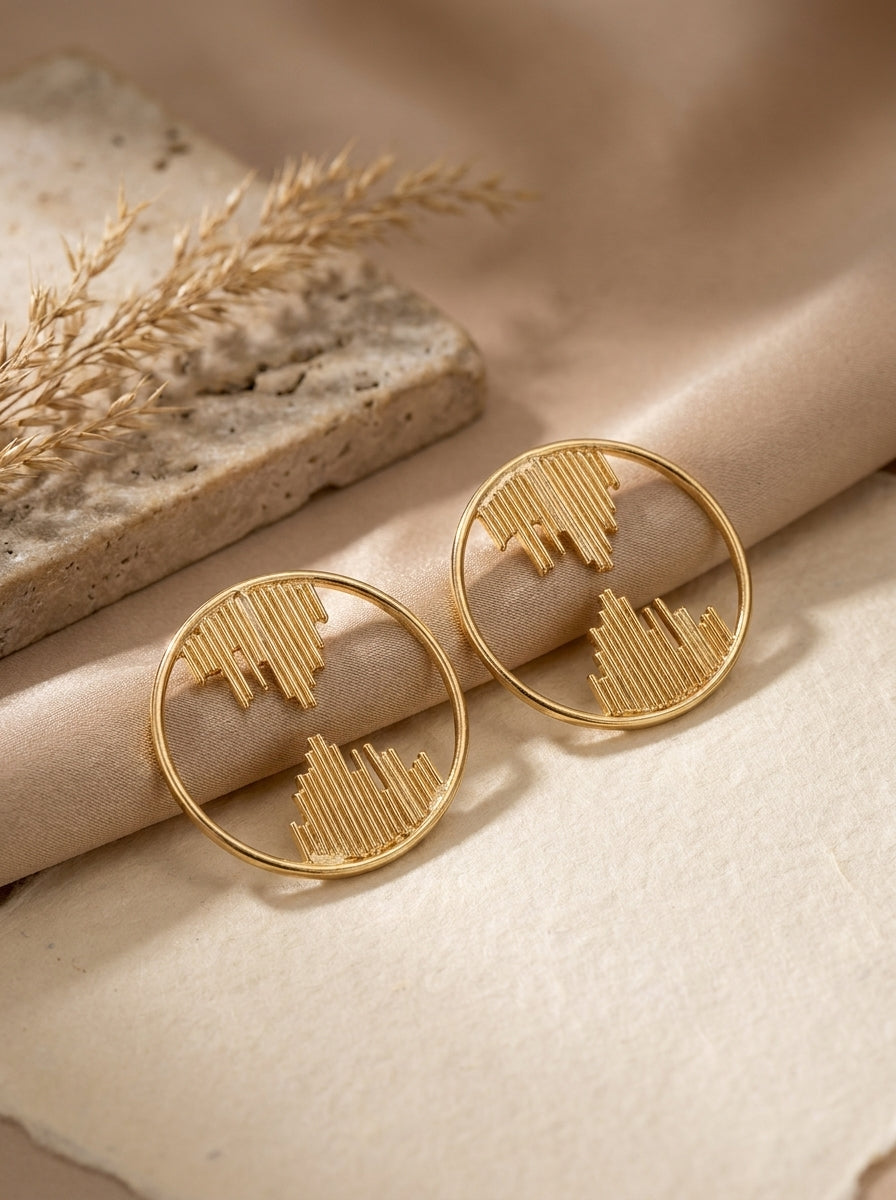 Echo Wave Earrings