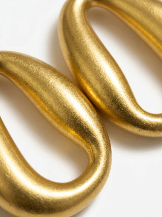 Molten Loop Earrings