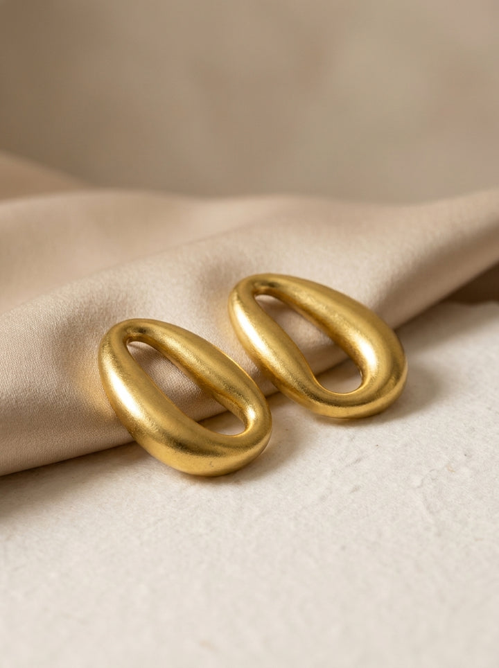 Molten Loop Earrings