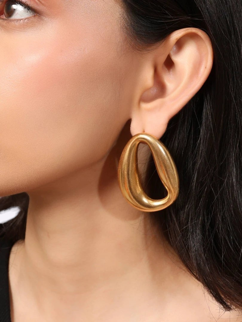 Molten Loop Earrings