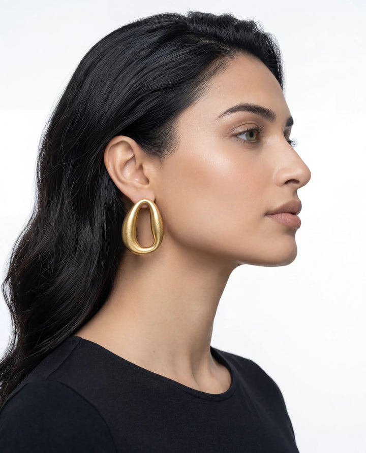 Molten Loop Earrings
