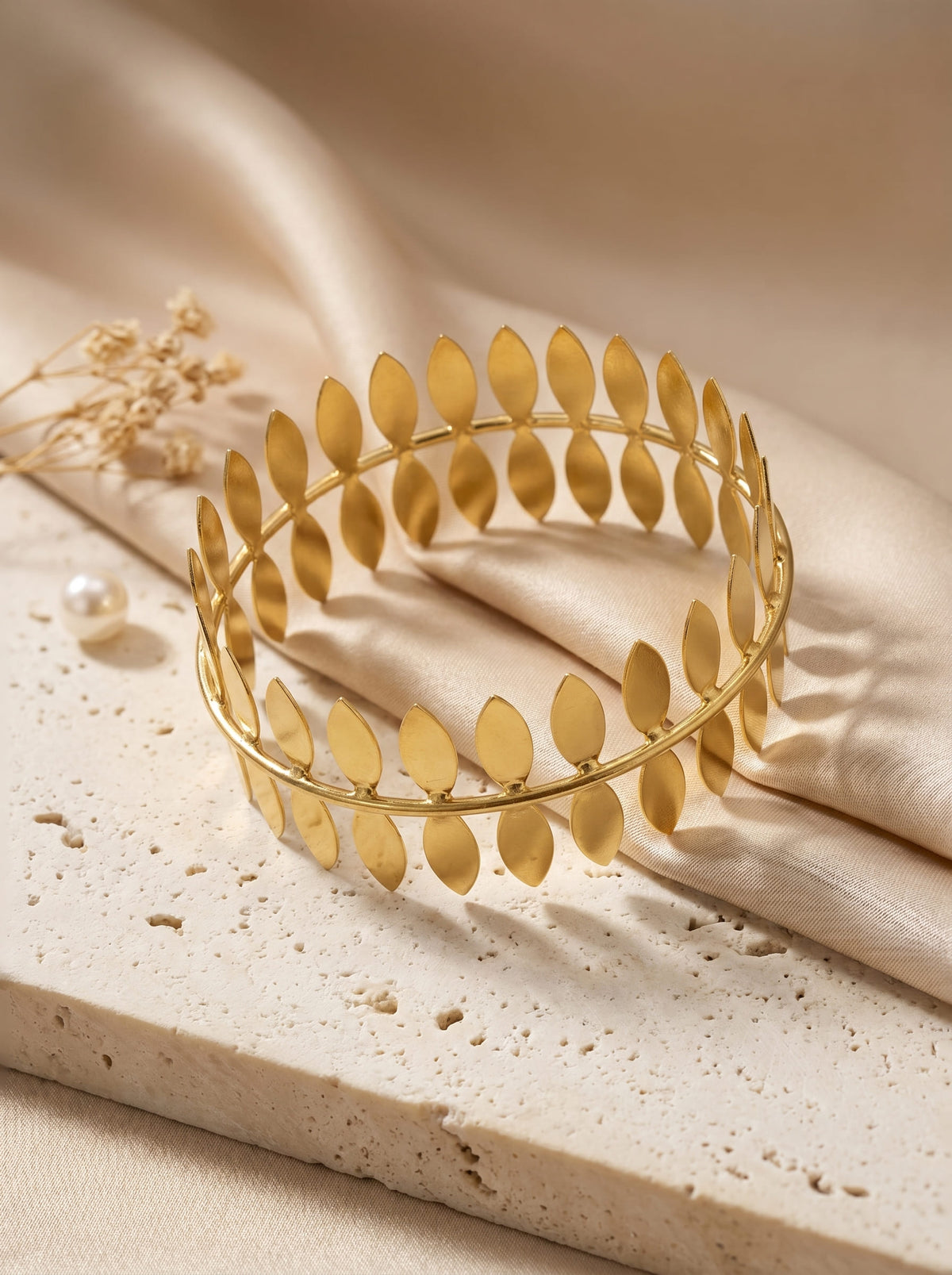 Laurel Crown Bracelet