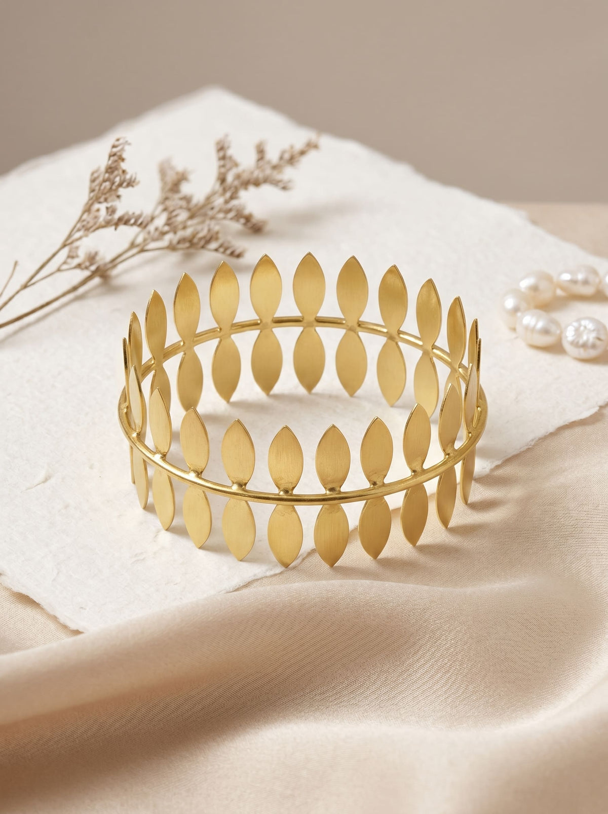 Laurel Crown Bracelet