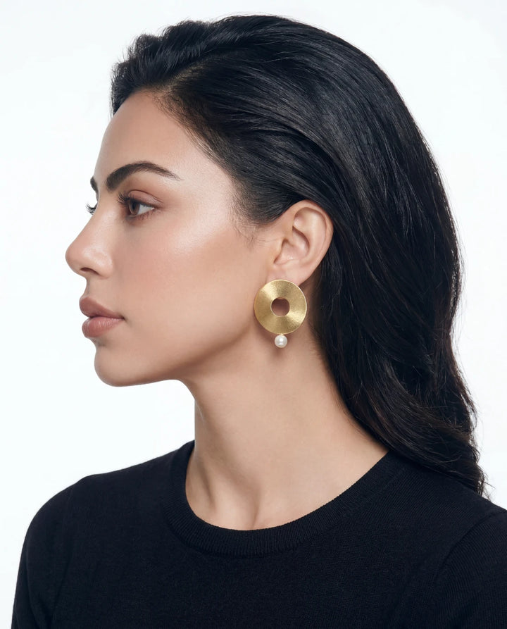 Solar Pearl Earrings