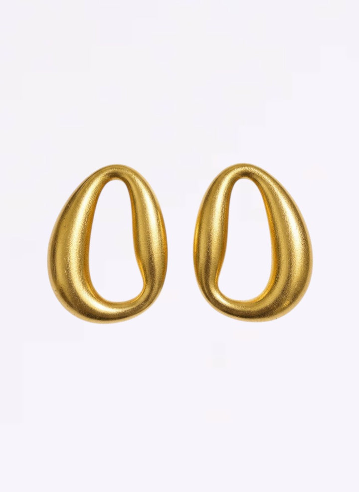 Molten Loop Earrings