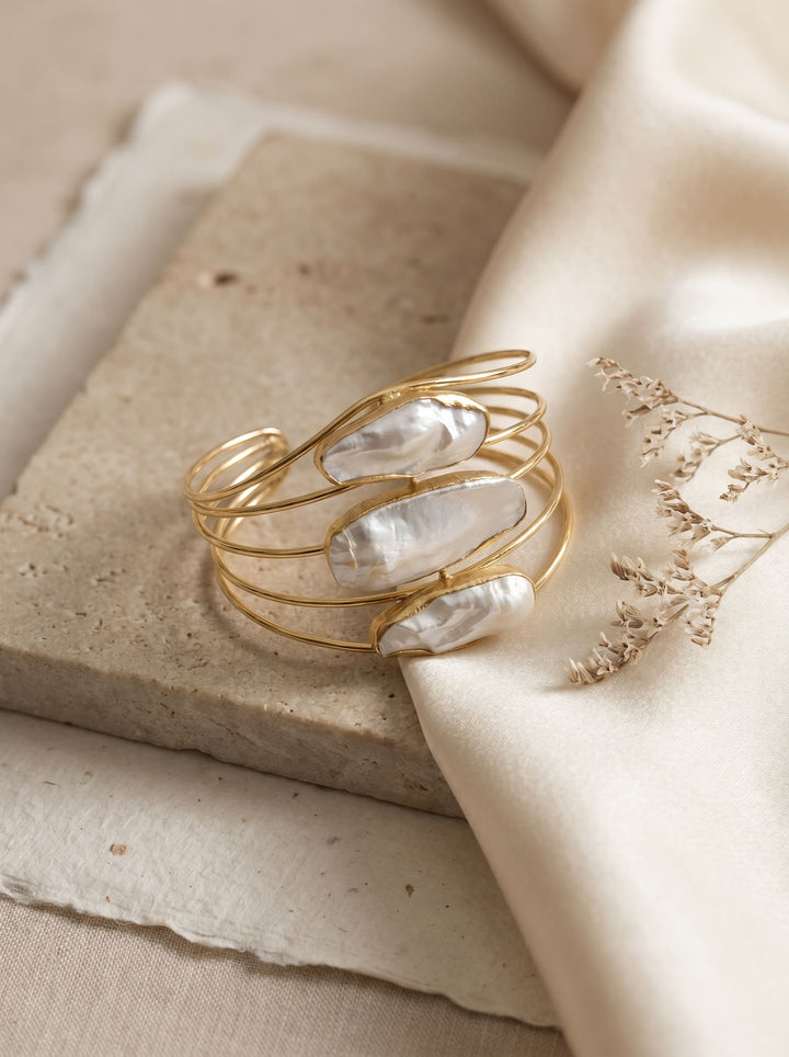 Pearl Cascade Bracelet