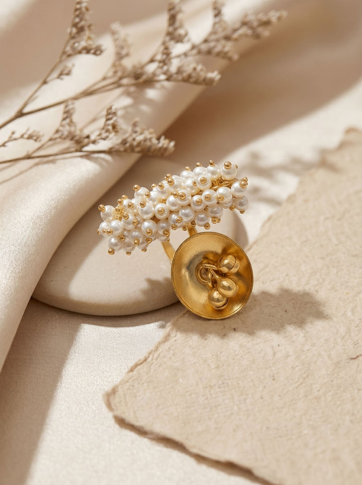 Pearl Crest Ring