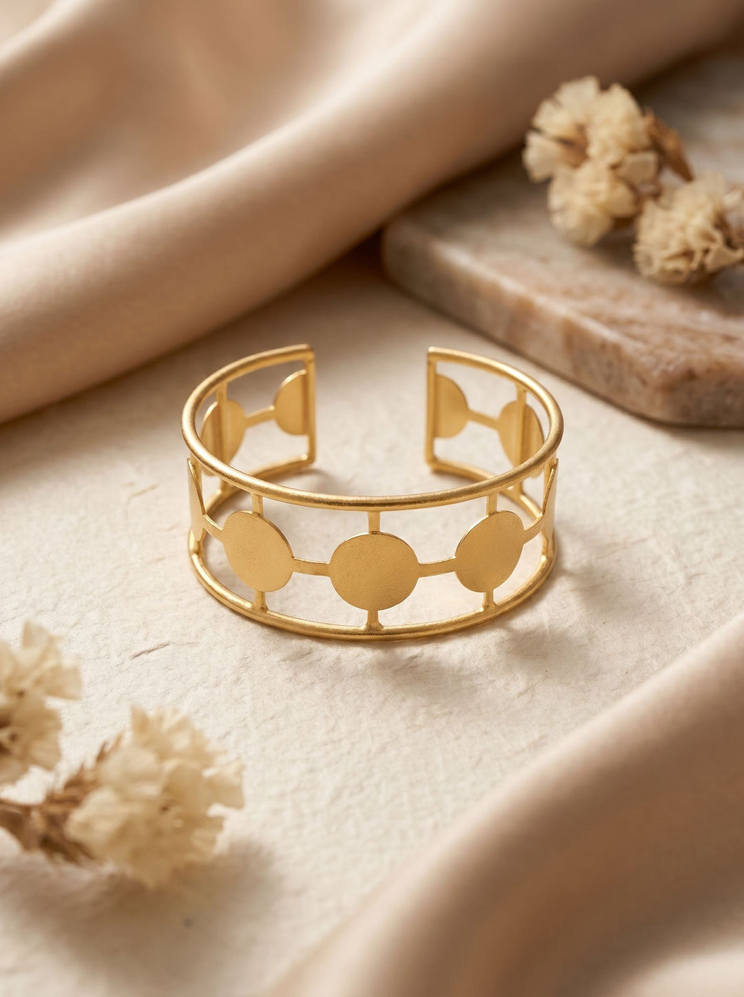 Solar Disc Bracelet