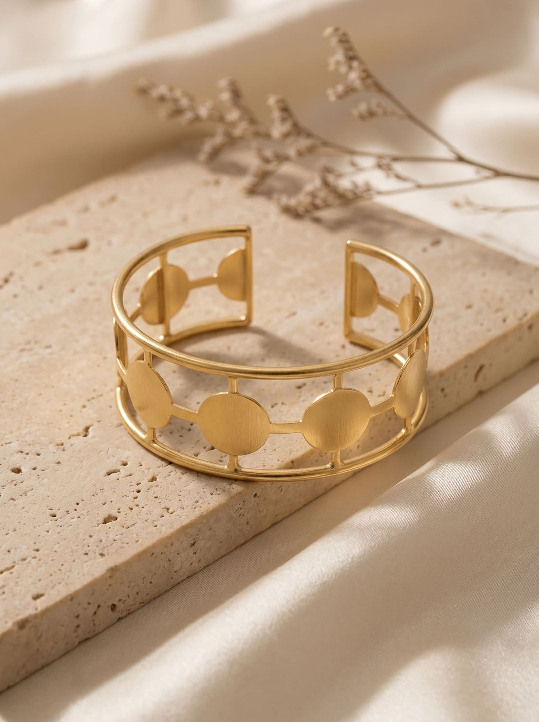Solar Disc Bracelet