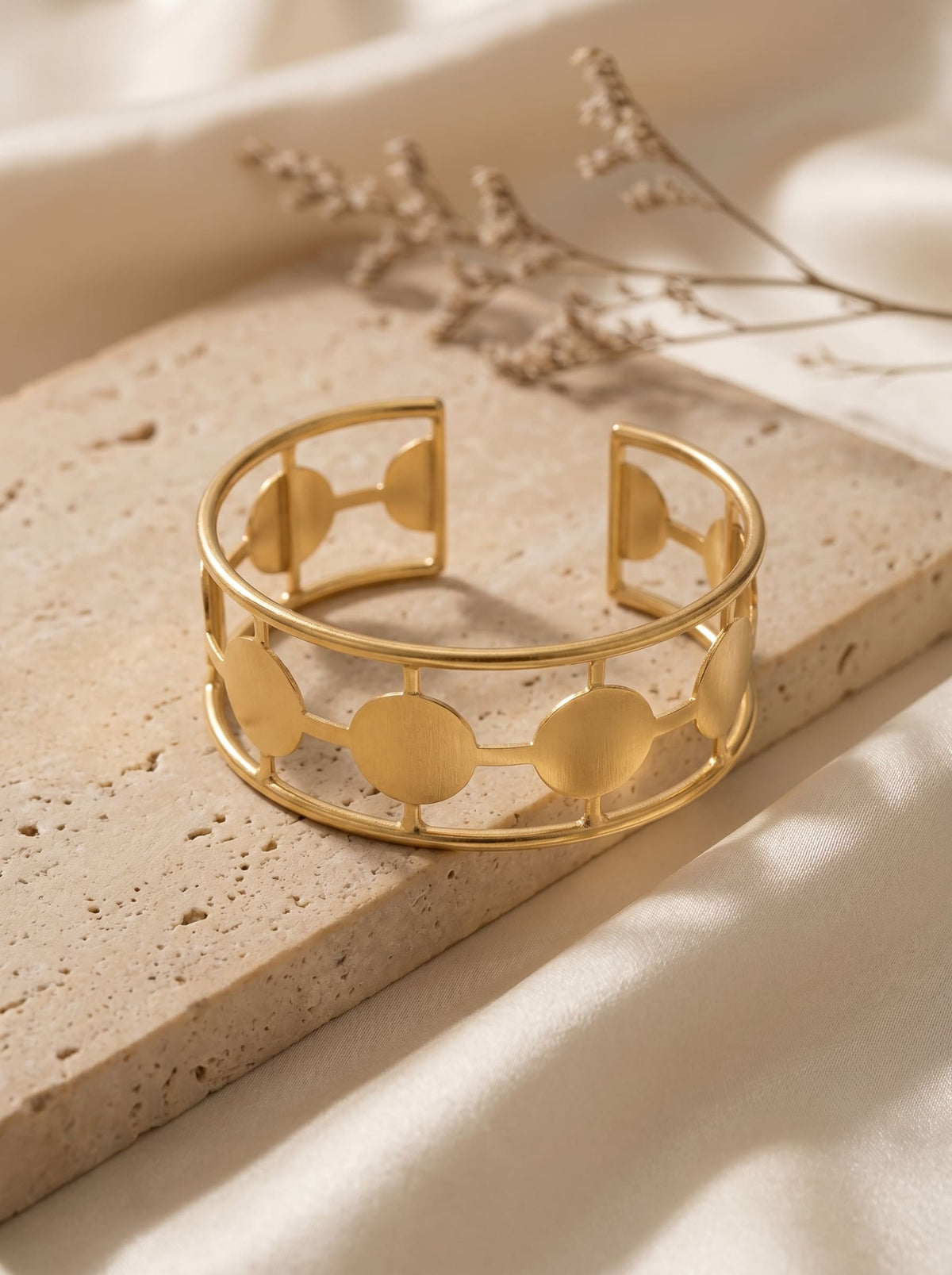 Solar Disc Bracelet