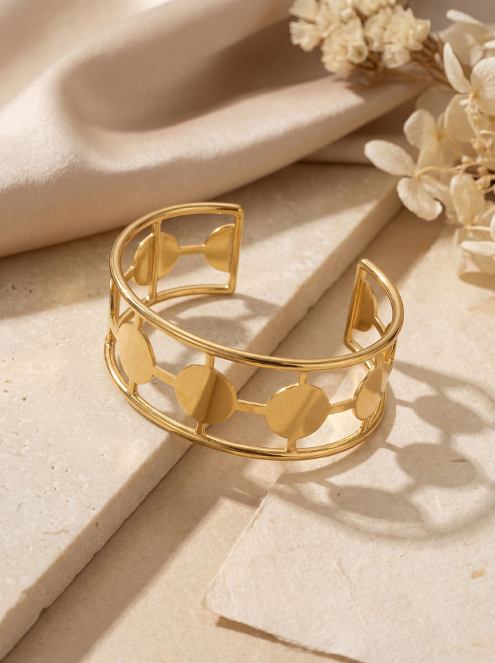 Solar Disc Bracelet