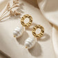 Ripple Pearl Earrings