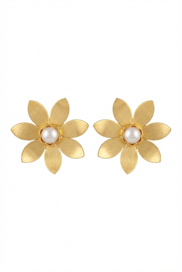 Golden Bloom Earrings