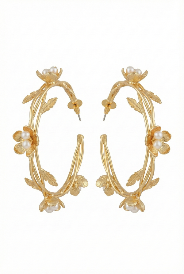 Golden Ivy Earrings