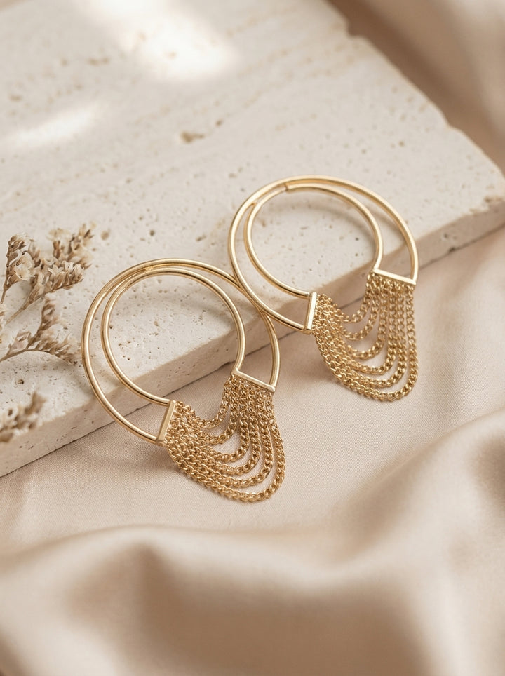 Cascade Hoop Earrings