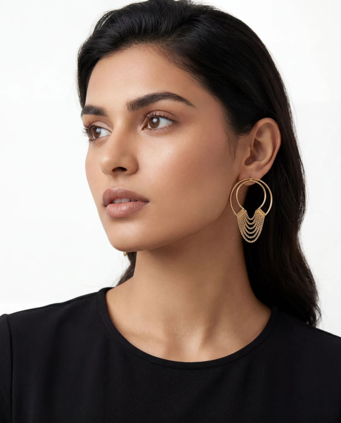 Cascade Hoop Earrings