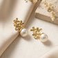Floral Pearl Earrings