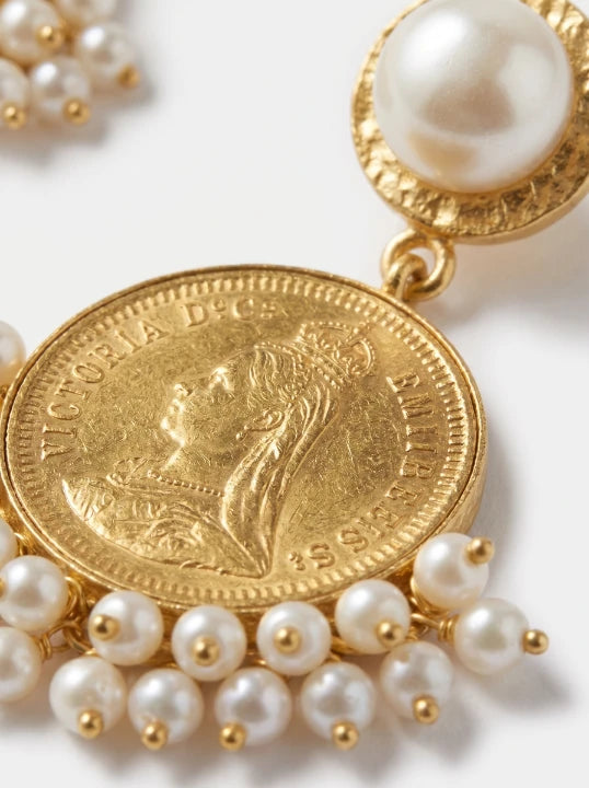 Royal Coin Earrings