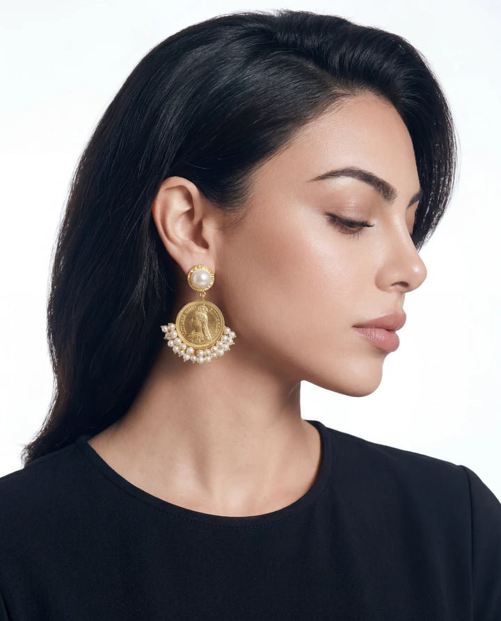 Royal Coin Earrings