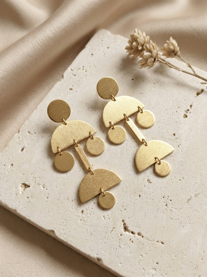 Sculpt Drop Earrings