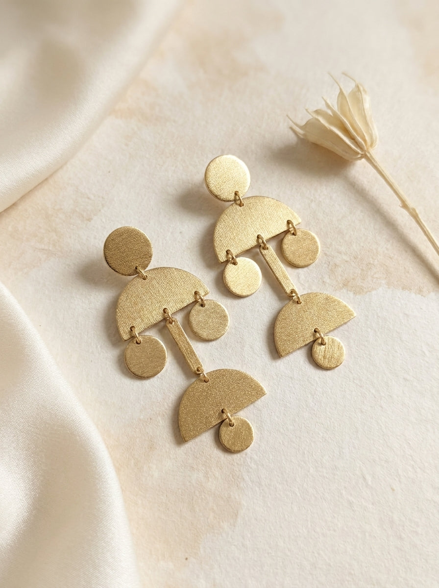 Sculpt Drop Earrings