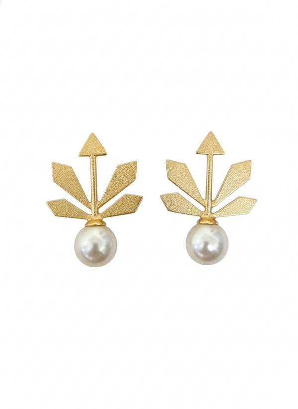 Golden Arrow Earrings