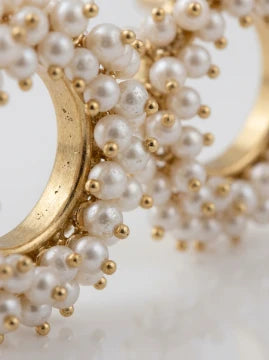Pearl Wreath Earrings