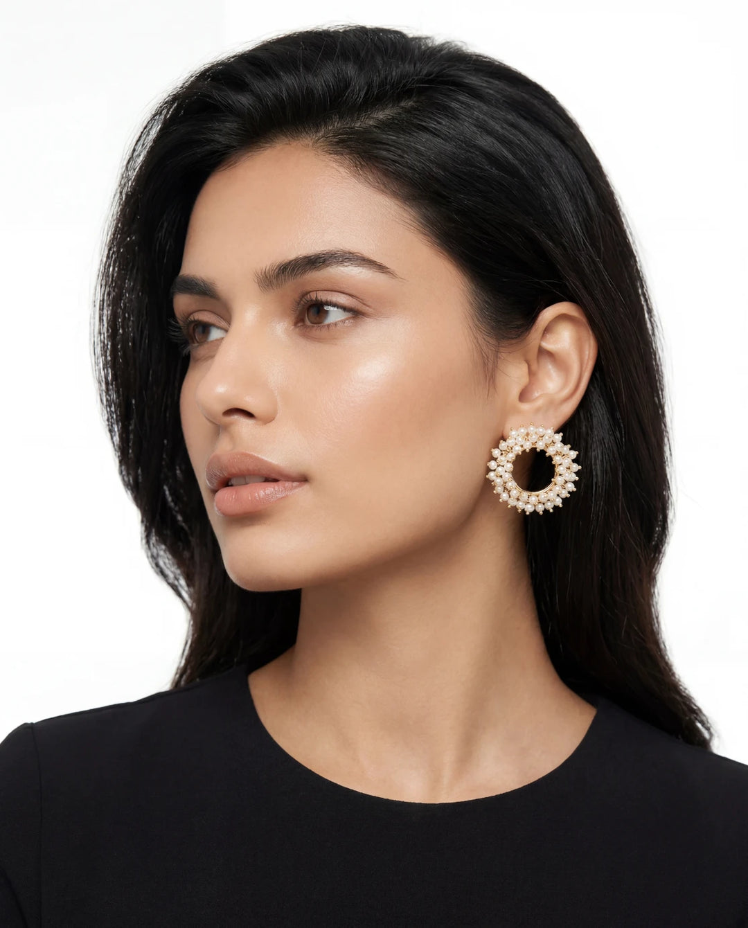 Pearl Wreath Earrings
