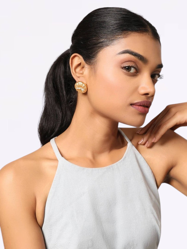 Sunburst Stud Earrings