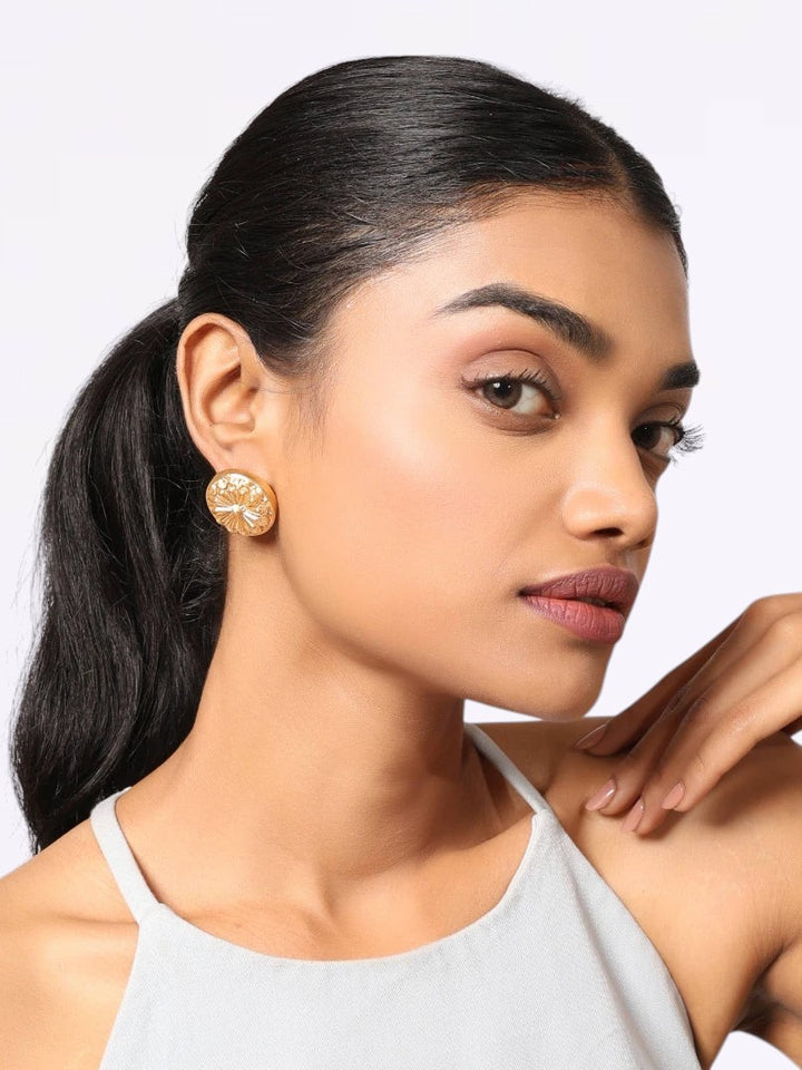 Sunburst Stud Earrings