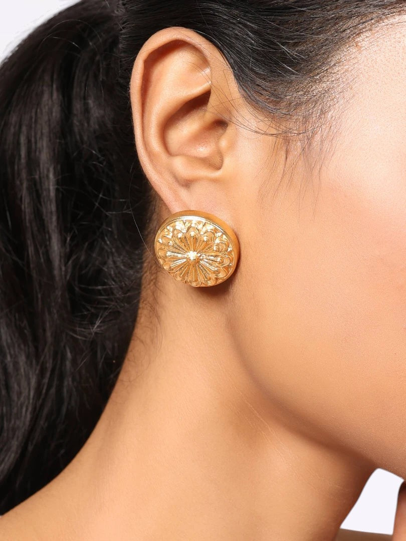 Sunburst Stud Earrings