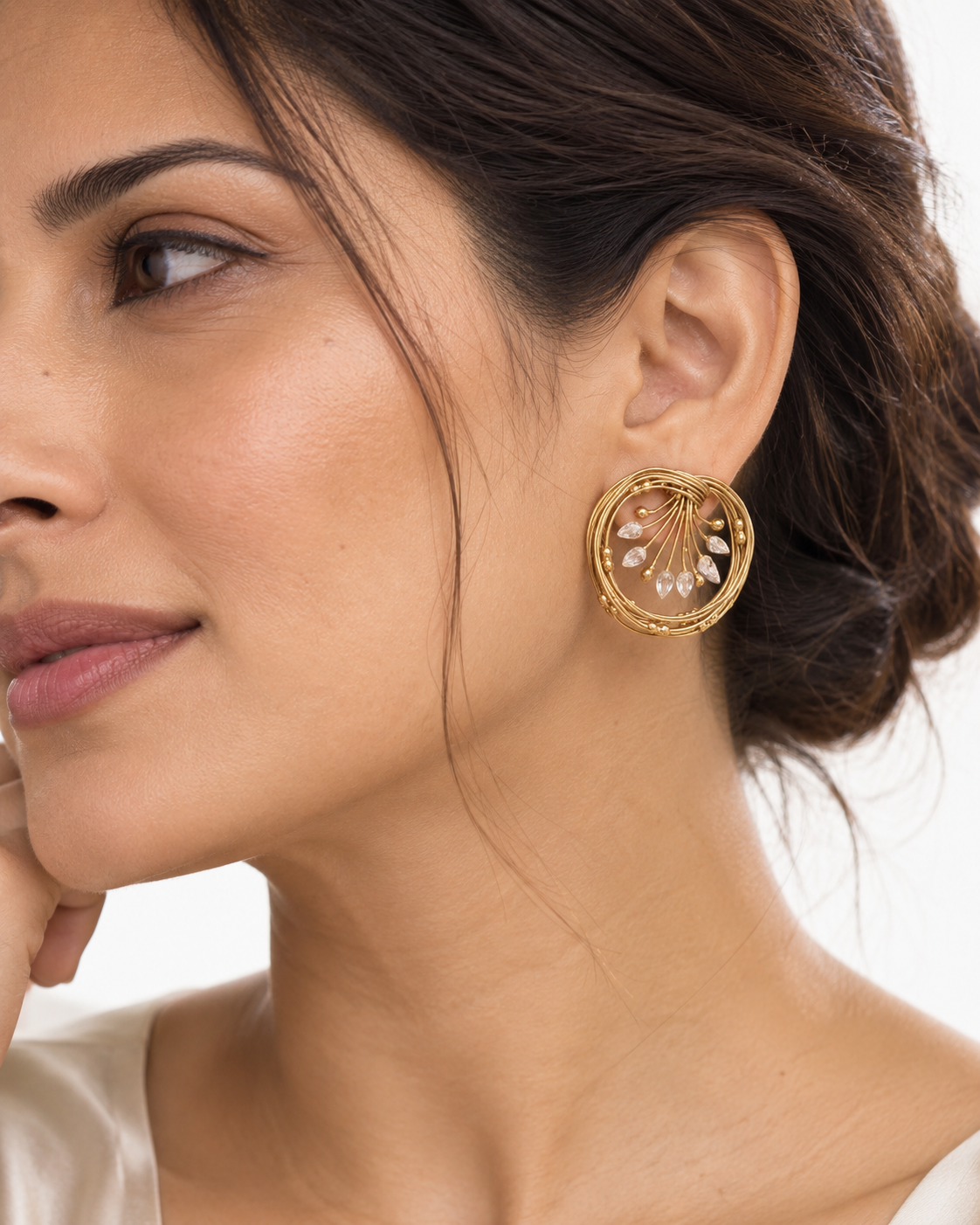 Opaline Statement Earrings
