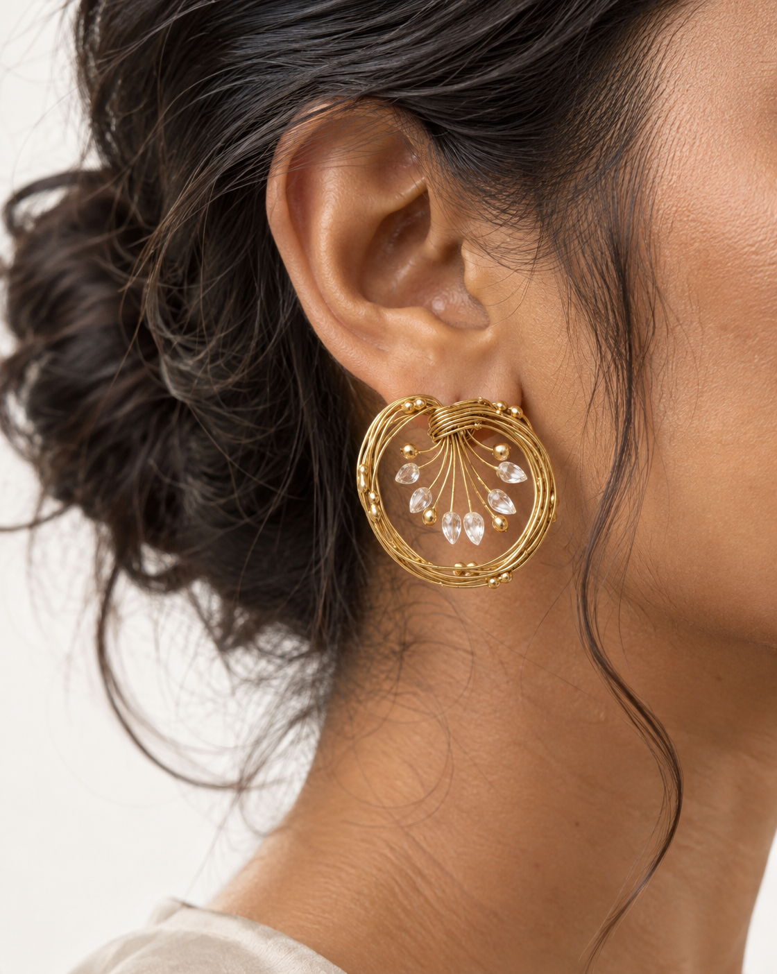 Opaline Statement Earrings