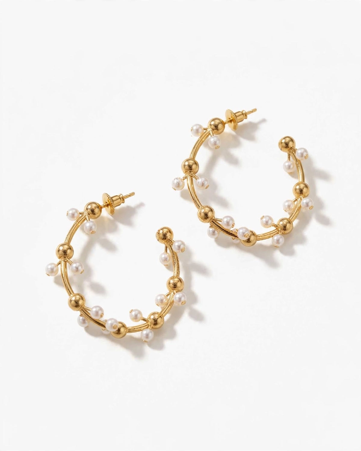 Feather Curve Earrings