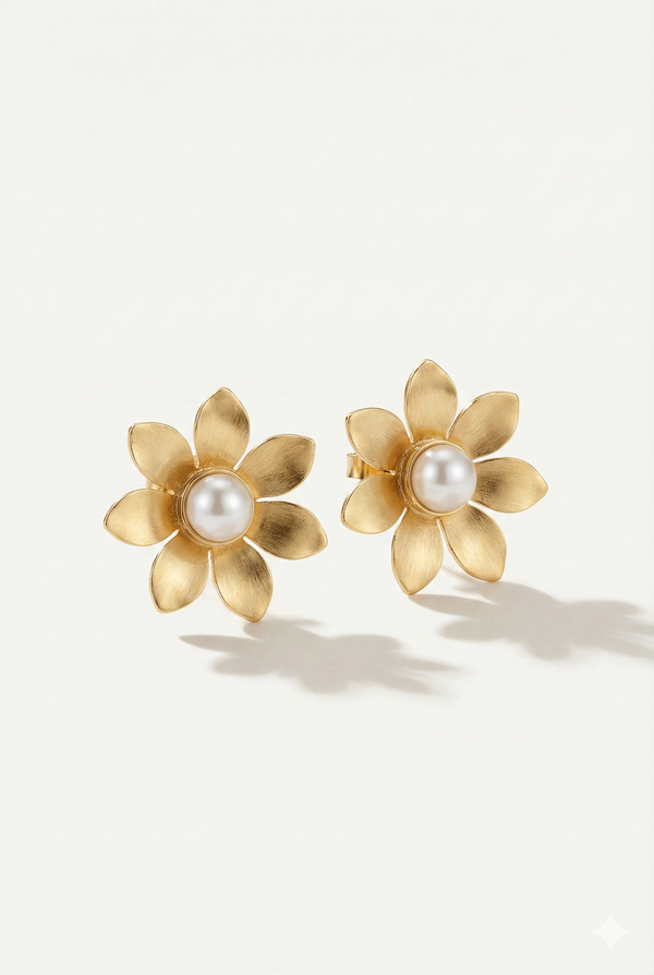 Pearl Orbit Earrings