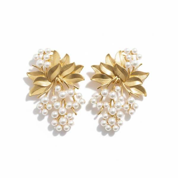 Golden Ivy Earrings