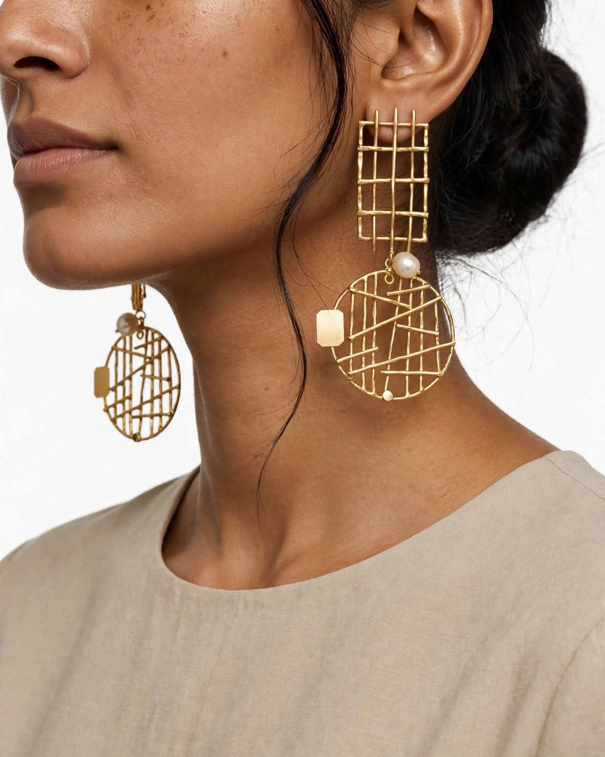Opaline Statement Earrings